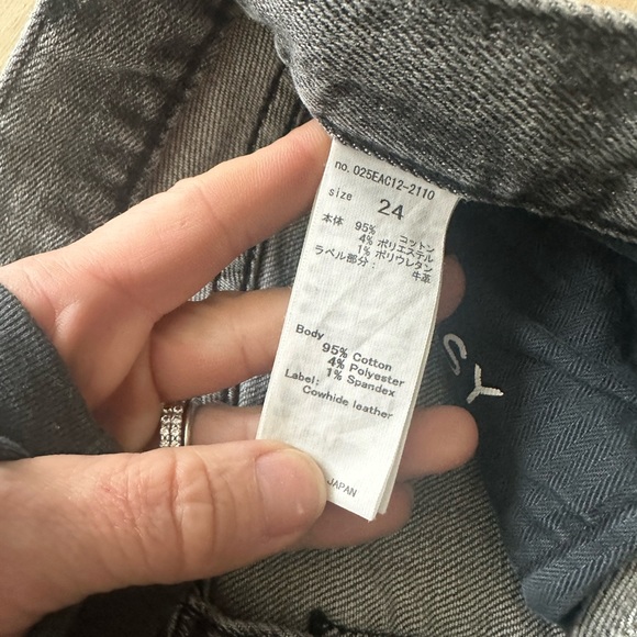 Mousy vintage Howa jeans. Washed gray. 24 - Picture 3 of 7